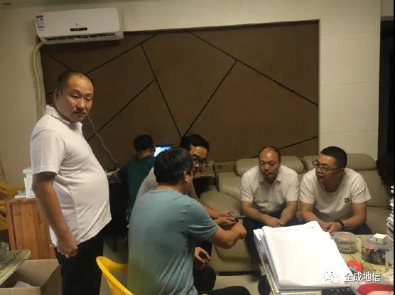 全成地信集團(tuán)領(lǐng)導(dǎo)深入項(xiàng)目一線